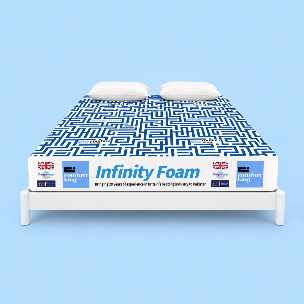 Comfort King Infinity Foam Mattress front view