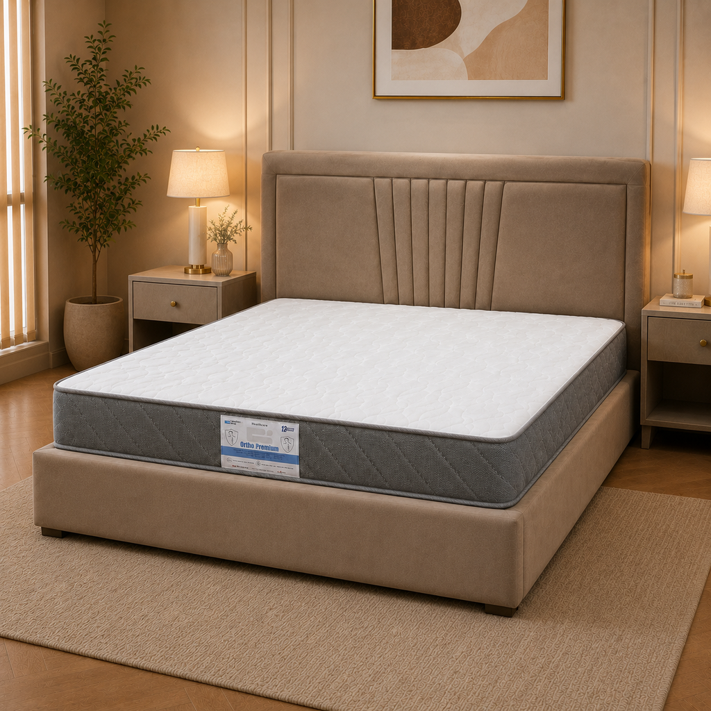 Comfort King Ortho Premium orthopedic mattress bedroom view